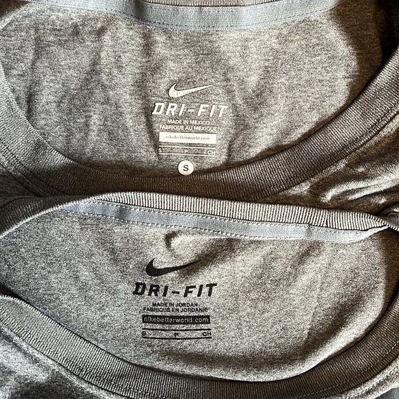 Pair of Nike dri fit Team Canada workout shirts - Picture 4 of 4